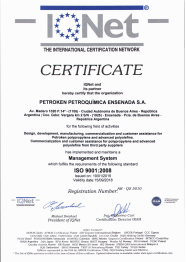 ISO 9001:2008 / IQNET