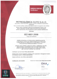 ISO 9001:2008 / OAA